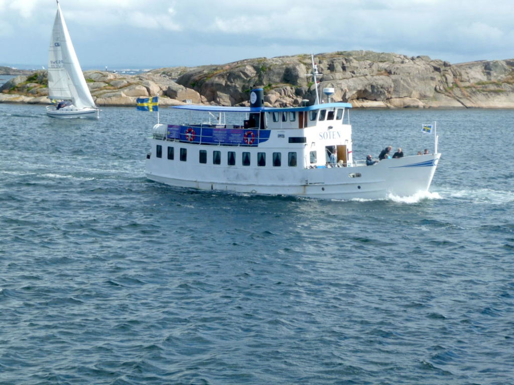 Passagerarbåten Soten i Gullmarsfjorden